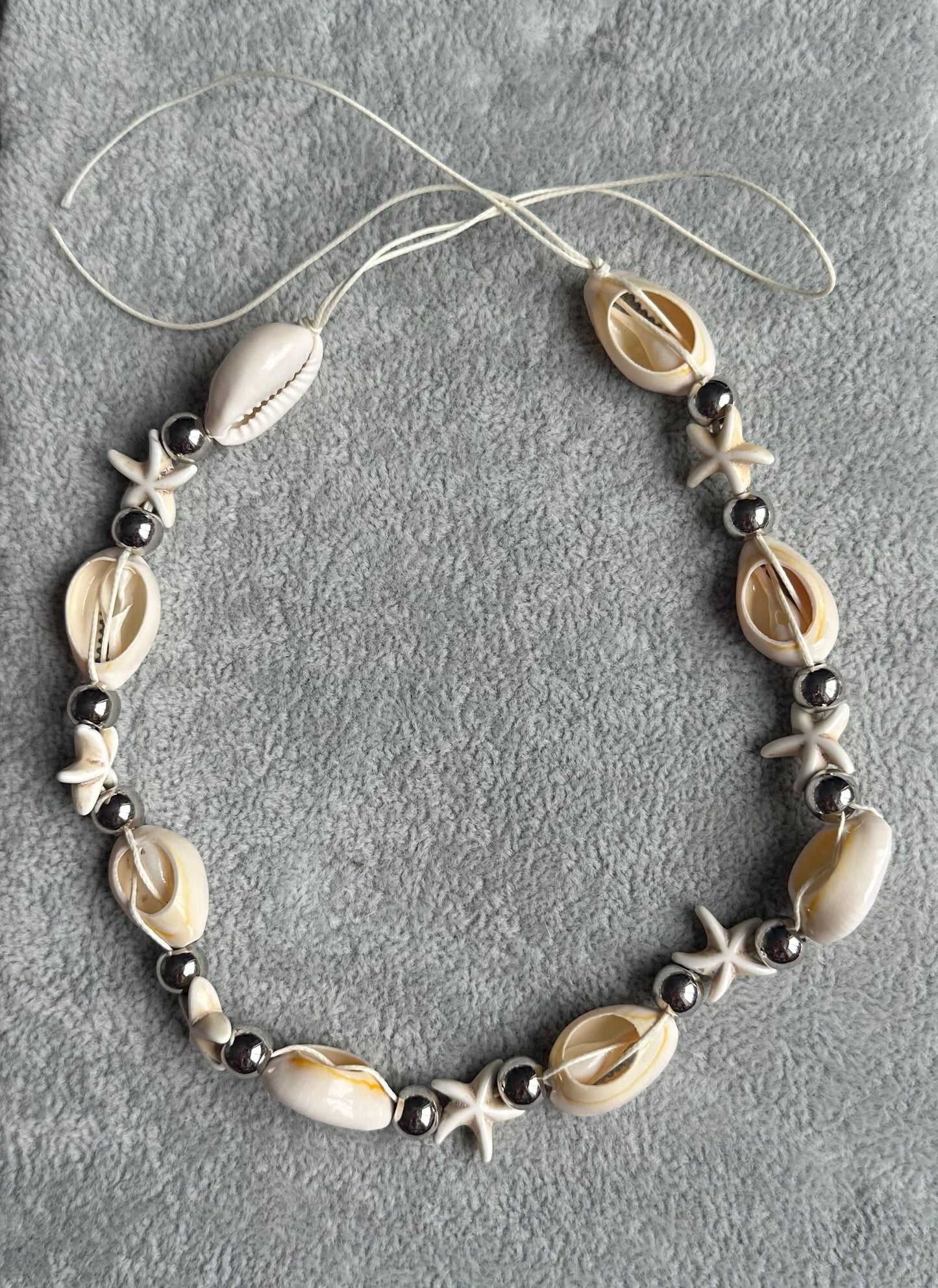 Shell and starfish necklace