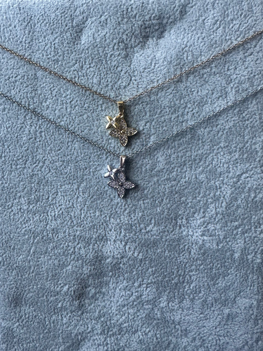 LV flower necklace