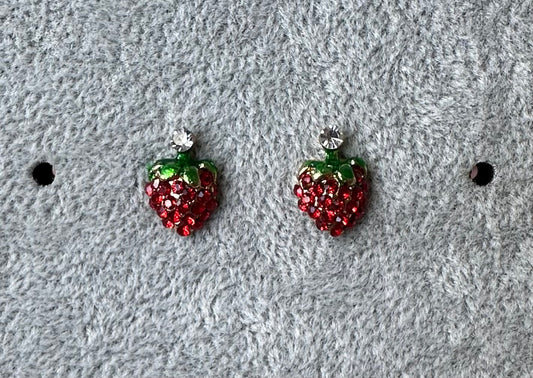 Strawberry earrings